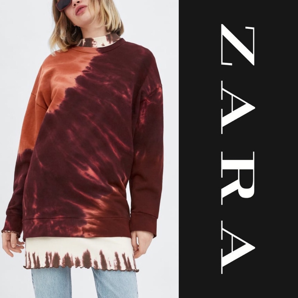 BACK ON SALE - 🔥HOT SALE🔥 Zara Tie Dye Sweatshirt
